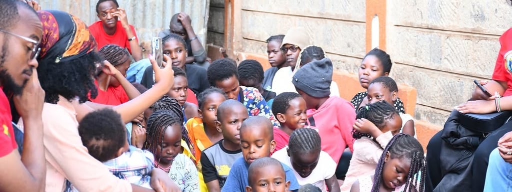 Glory Christian Childrens home meal time