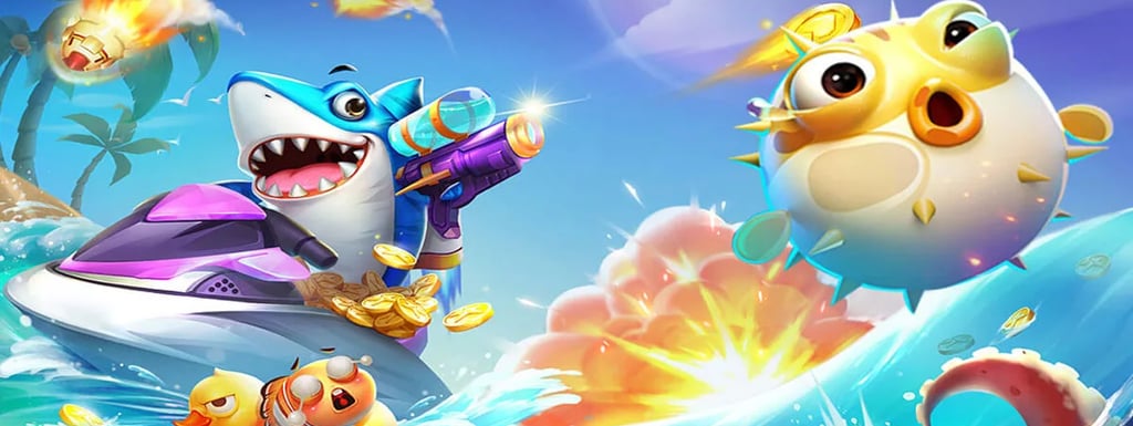 Fish game banner