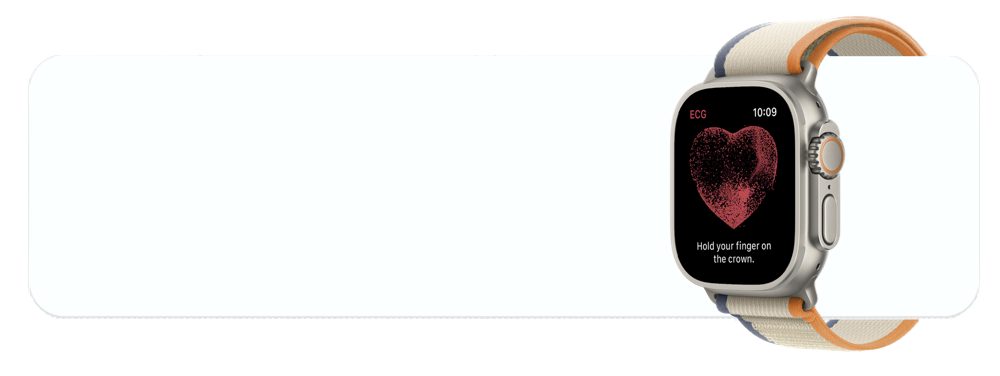 Apple Watch ECG is running on an Apple Watch Ultra