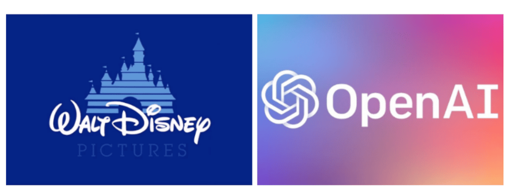 Disney & OpenAI Logos Together