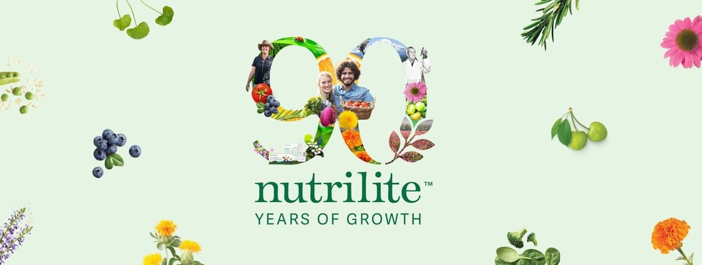 nutrilite 90 years of growth