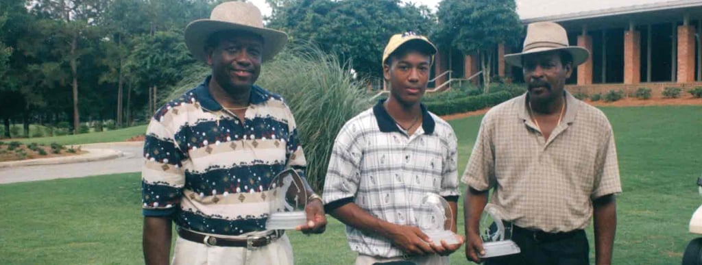 Par Four Golf Club image of three black golf winners