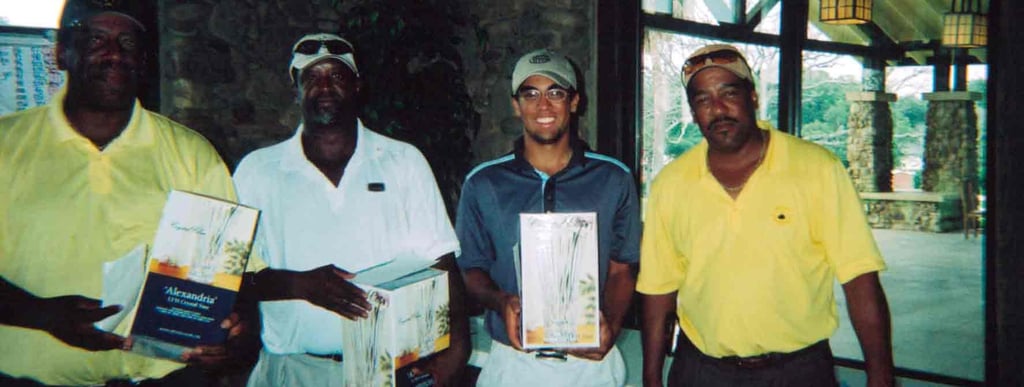 Par Four Golf Club image of four golfer winners