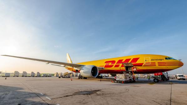 dhl airplane