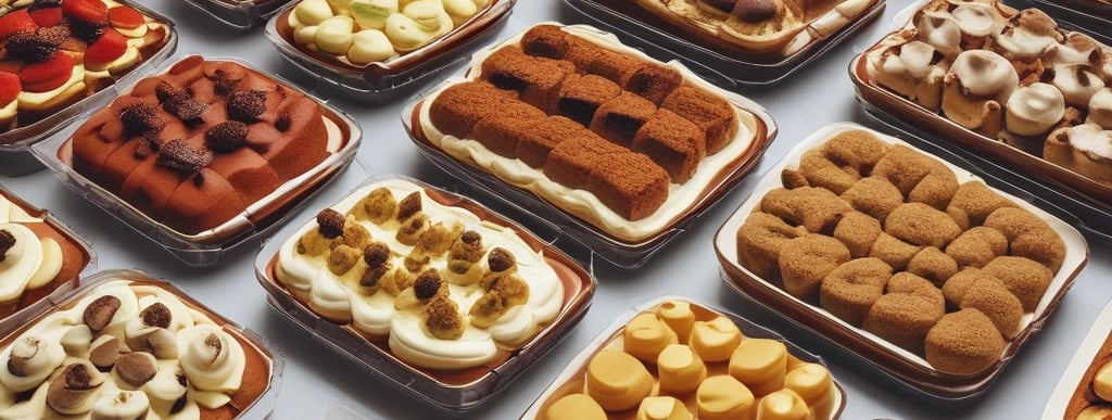 A rustic wooden board with bruschetta topped with fresh tomatoes and basil, next to a small bowl of olive oil.
