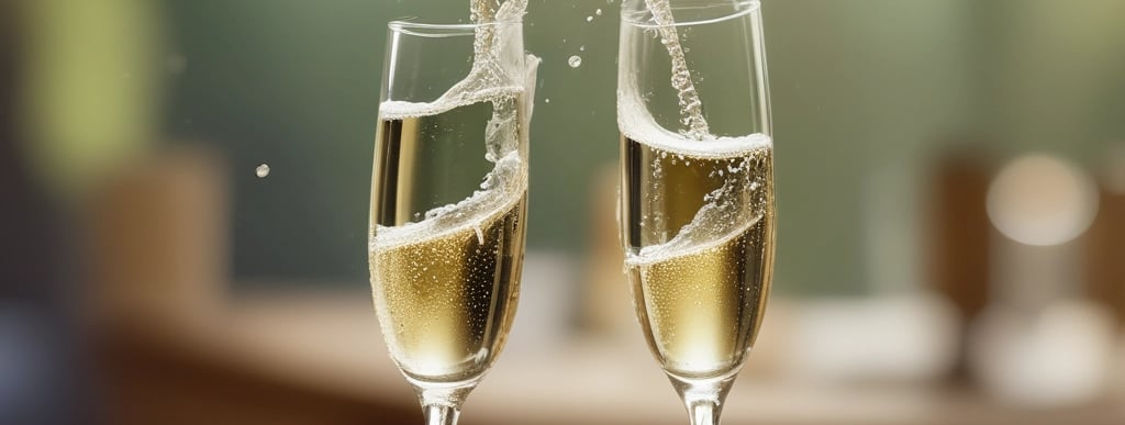 A selection of refreshing beverages including water, soda, beer, and wine on a rustic wooden table.