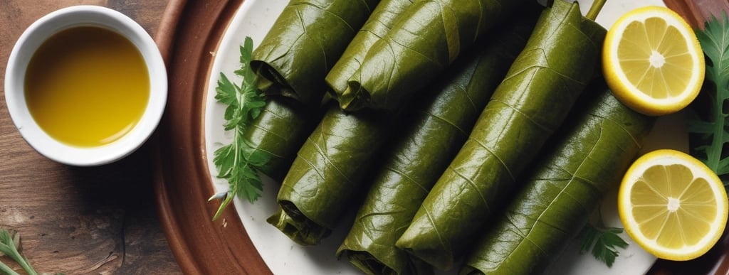 A warm, inviting platter of assorted Turkish meze with vibrant colors and fresh herbs.