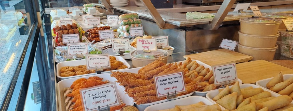 Menu Délices d'Asie