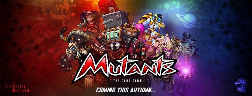 Mutants the card game banner facebook social media