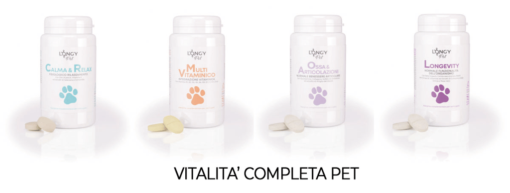 LongyLife Integratori completi per il tuo amico a quattro zampe