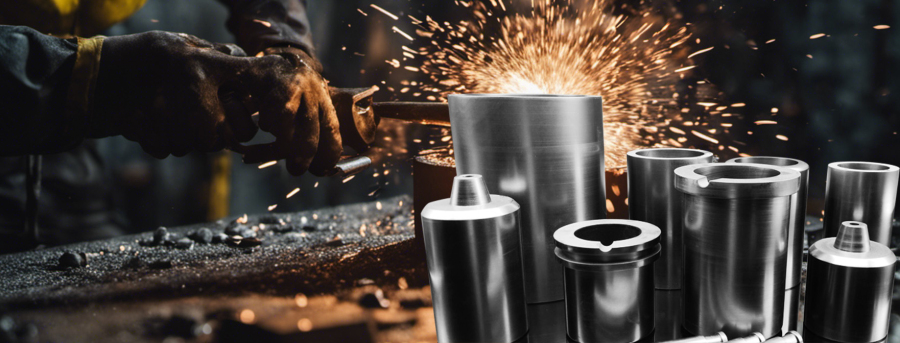 melting gold with graphite crucible