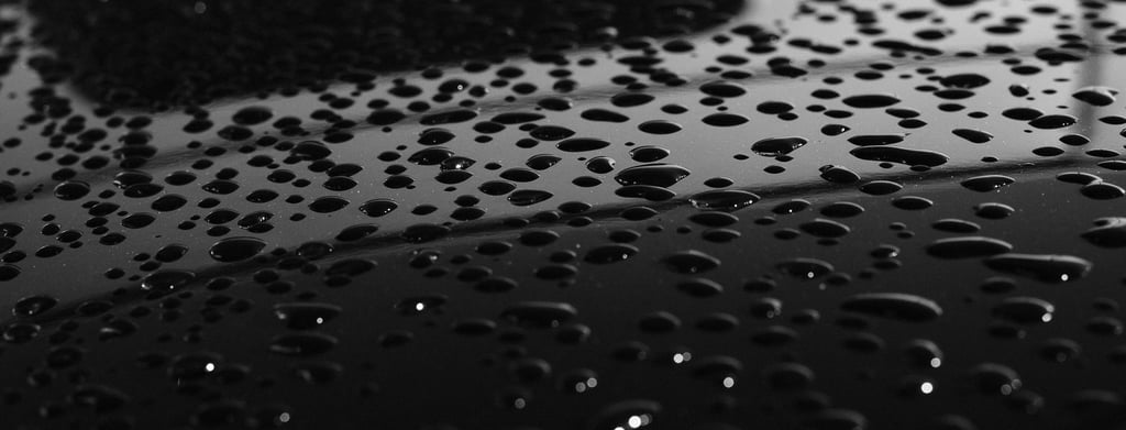 abstract zwart wit fotografie druppels contrast