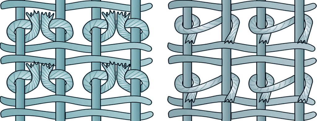 handknotted knots
