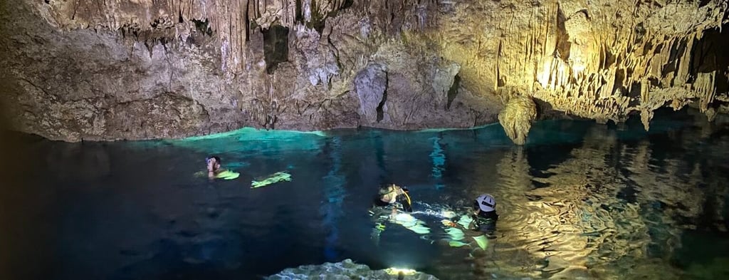 buceo en caverna El Chico en Bayahibe