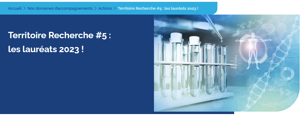 capture d'écran du site de la Fondation Grand Ouest