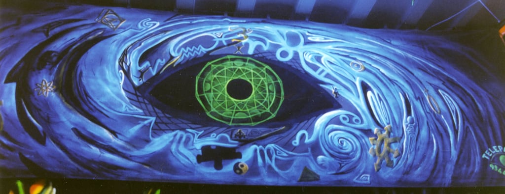 Telepathy Backdrop by Sarah Liptrot