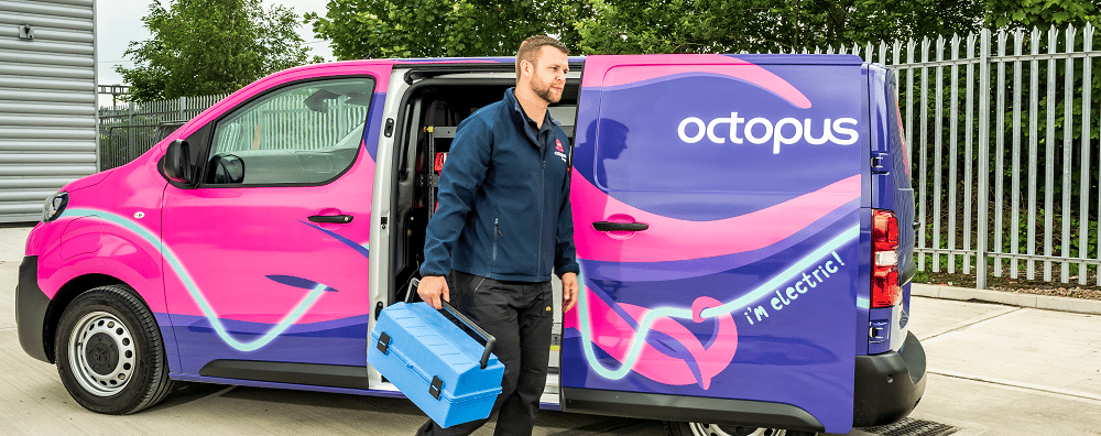 Octopus Energy Van