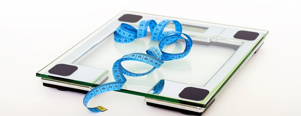 Weighing scale and tape