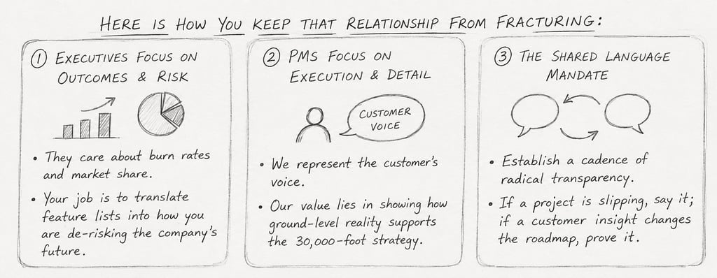 Product and Executive Communication