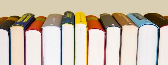 alignement de livres