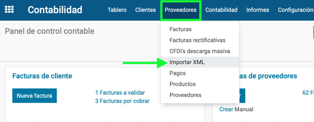 importar XML
