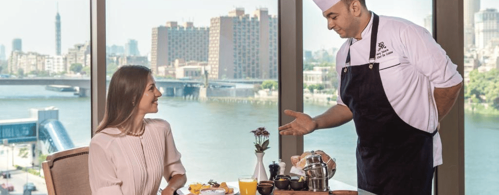 The St. Regis Cairo is its exceptional personalized service