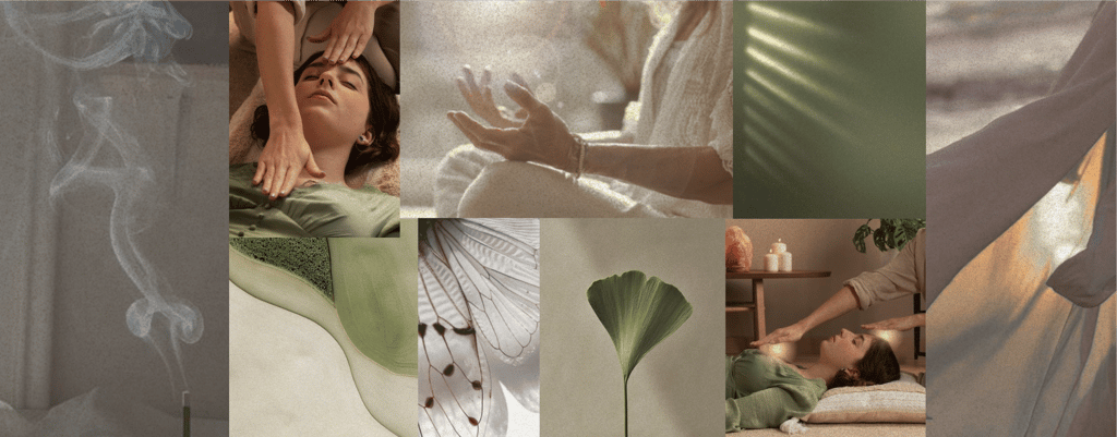 Reiki Healing Collage