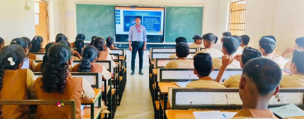 Smart Village Computer Hub is a modern digital learning and service center 