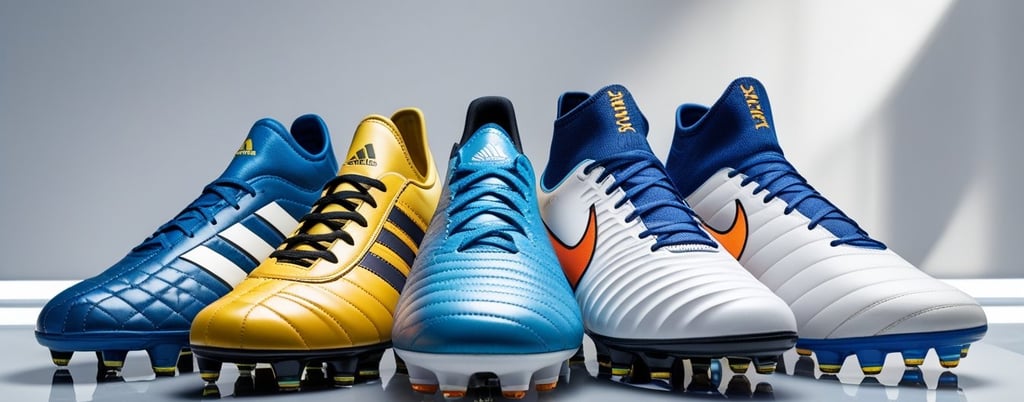 Soccer Cleats Evolution