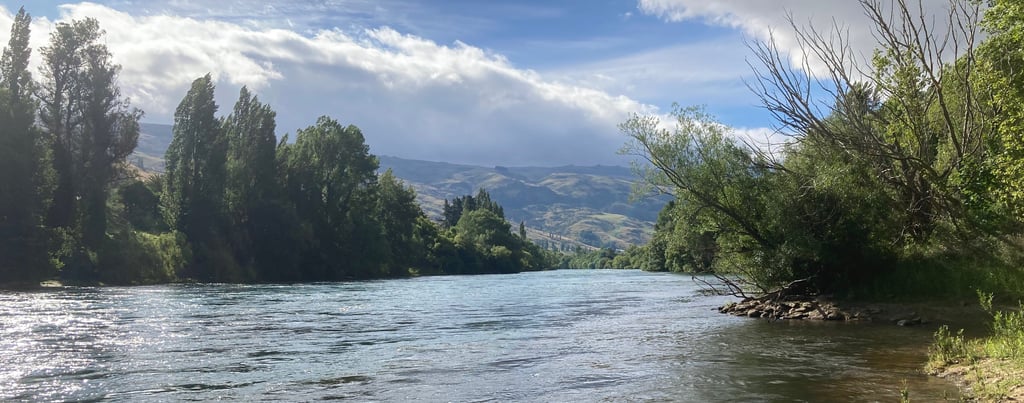 Roxburgh river, New Zealand