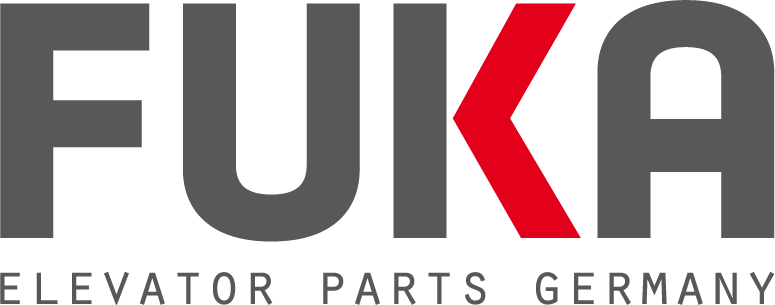 a logo for the fuka elevator