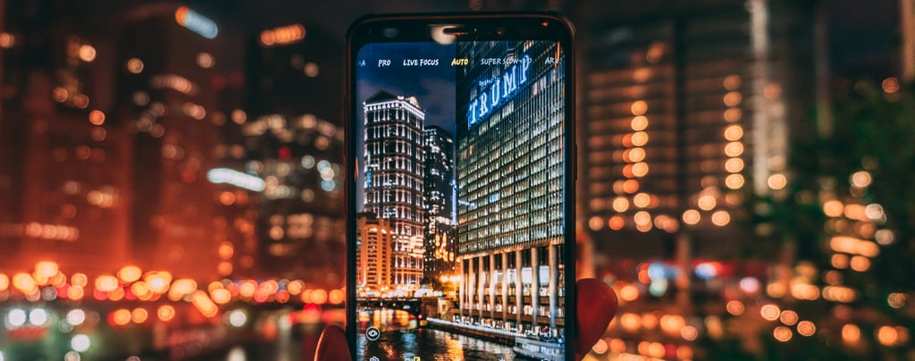 Modern dating digital connection theme.