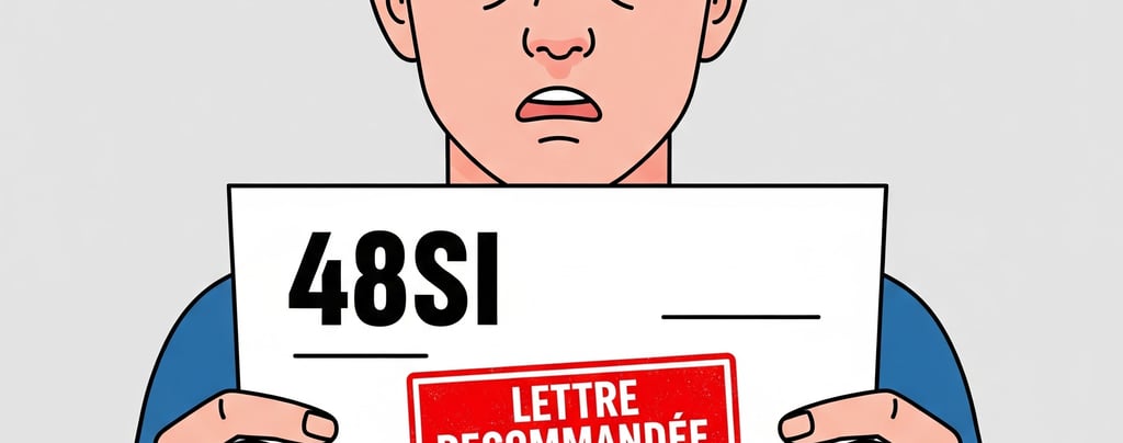 Lettre 48Si permis de conduire