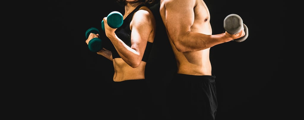 Ejercicio muscular para generar hipertrofia
