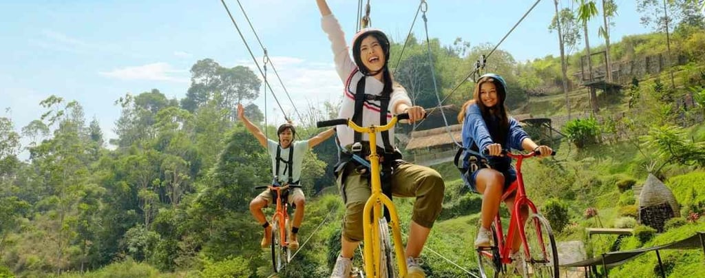 sepeda gantung lembang