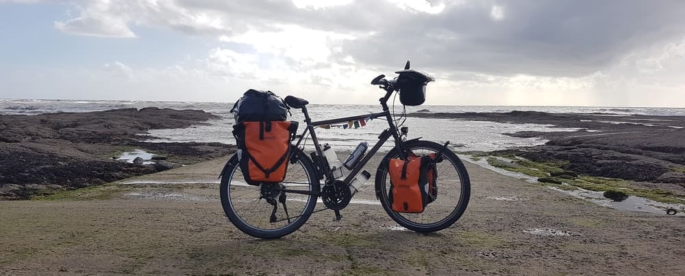 Mon vélo lors de mon périple