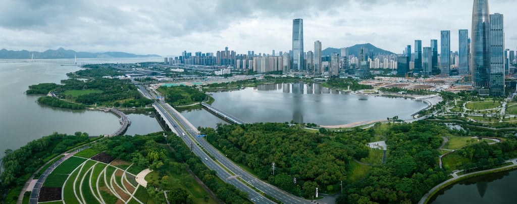 Vista panorámica de Shenzhen