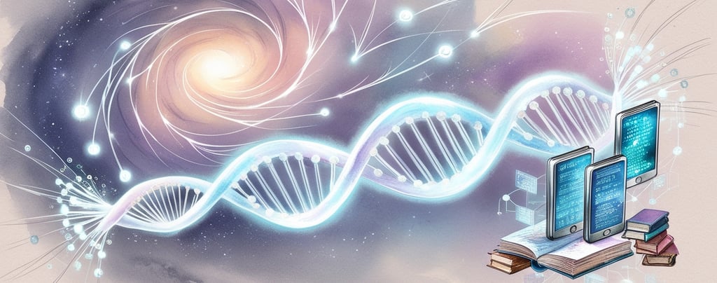 Tiny vial of DNA containing human history archives