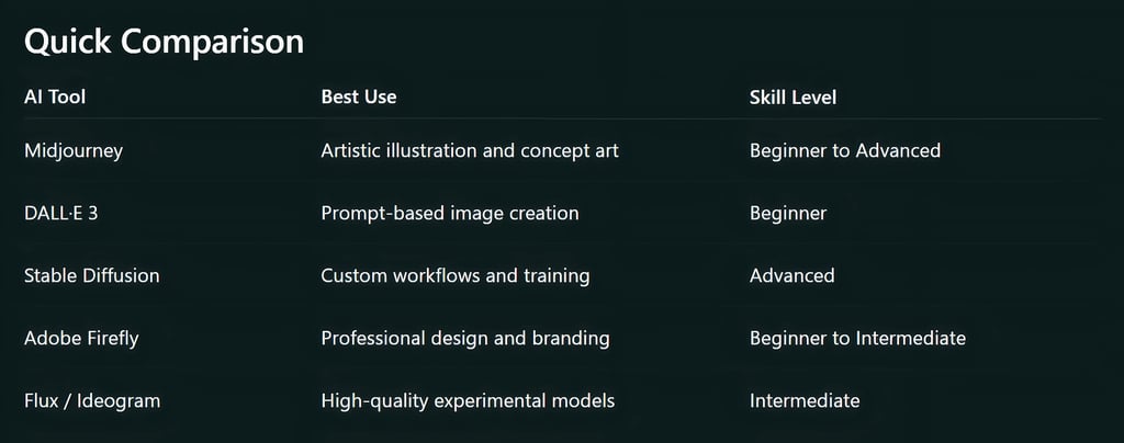 AI image generation technology is advancing quickly and will likely become a standard tool in creati