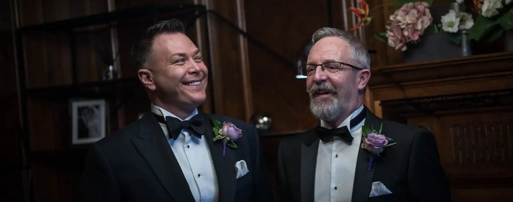newly-weds in the paddington room of old marylebone town hall