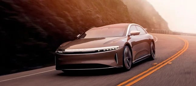 Lucid Air Foto/Divulgação da marca