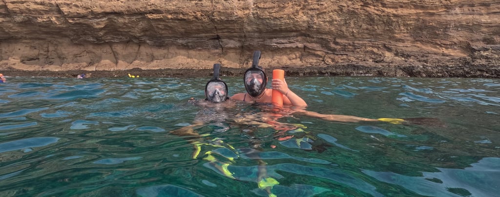 Snorkeling al Molokini Crater