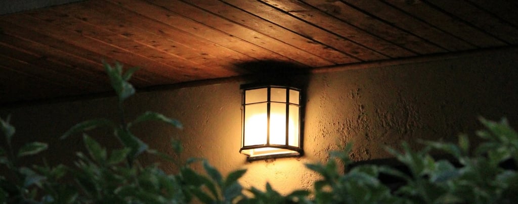 Low voltage outdoor light