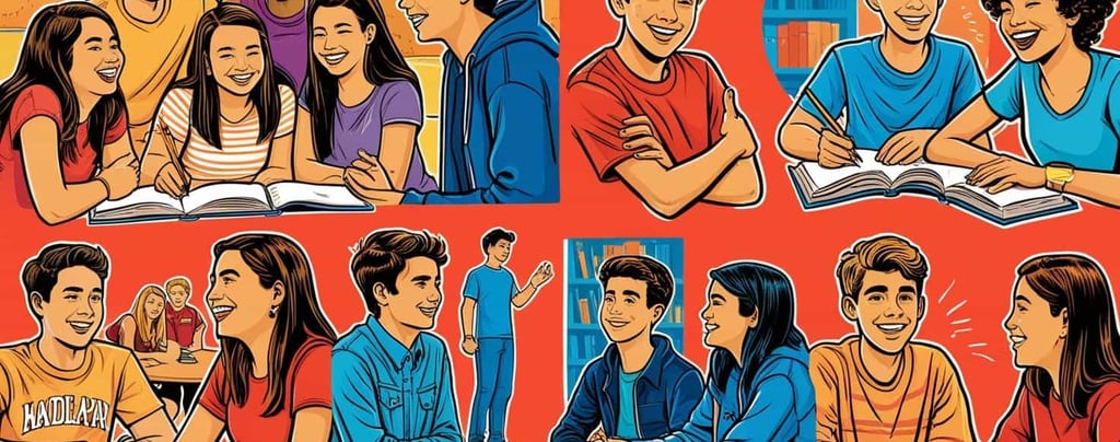 Representação de grupos sociais na adolescência 