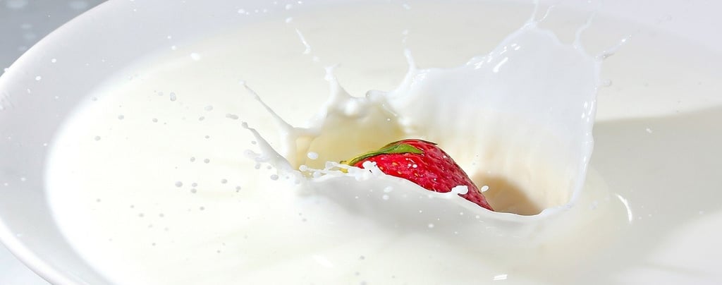 Milk and Strawberry