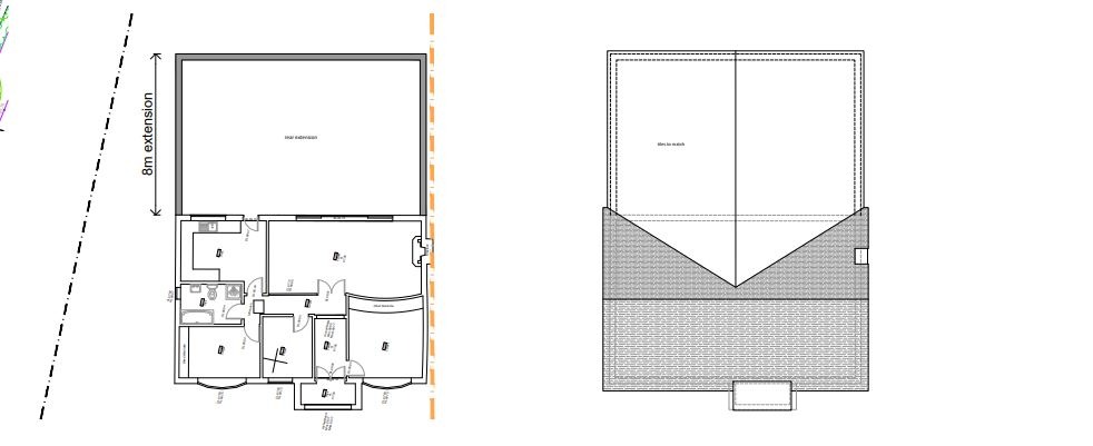 8 metre rear extension in basildon prior approval