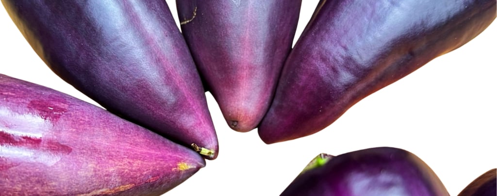 VIOLET SPARKLE SWEET PEPPER | Crisp texture and sweet, mild flavour.