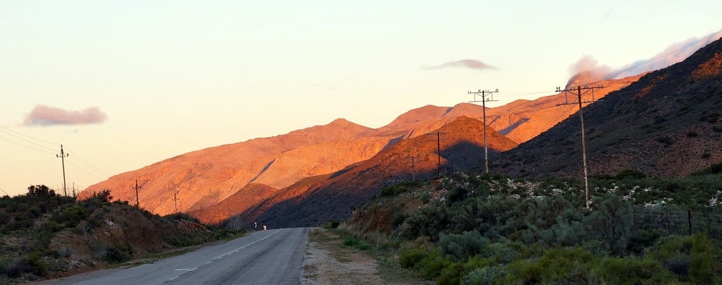 Mountains near Prince Albert in South Africa