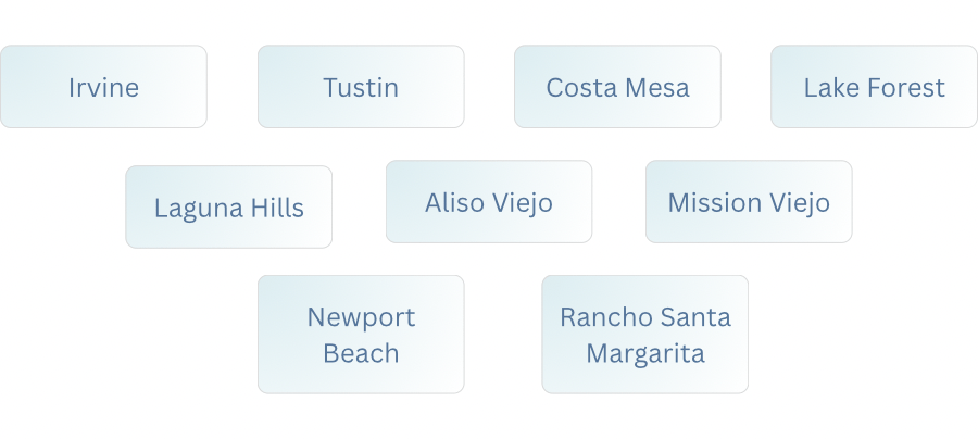 south orange county cities
