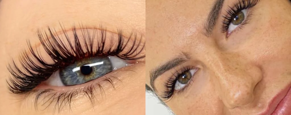 Wet-Look Lashes